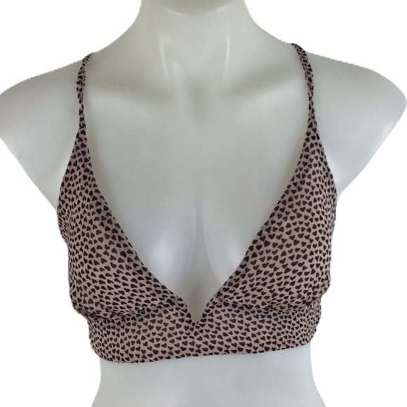 Free People Cassie Soft Bra Nude Combo Heart - Picture 1 of 8